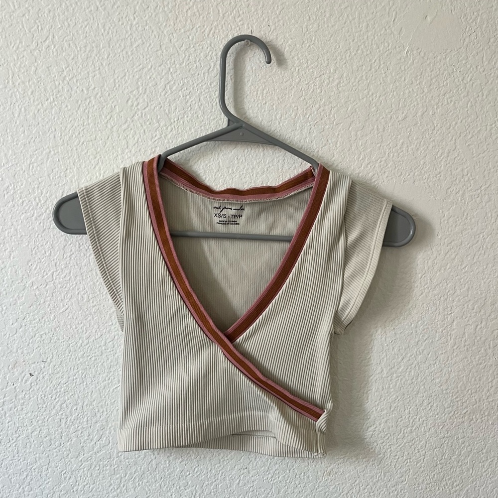 Out from under shirt